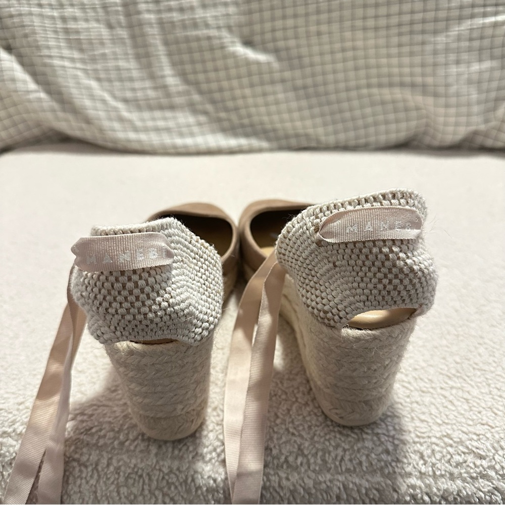 Manebi Women's Tan Espadrille Shoes size 6 - Picture 5 of 5